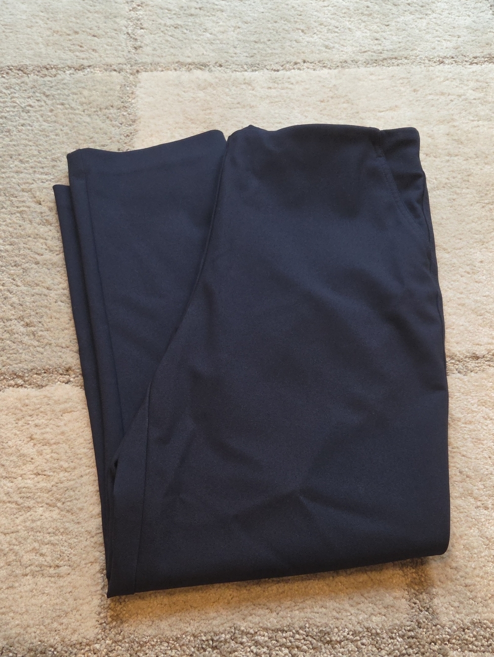 Rachel Zoe Women's Navy Dress Pants - Sleek Straight Leg